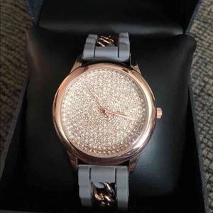 Crystal silicone watch new in box